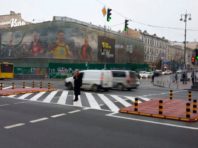 «Острівець безпеки» запрацював на Хрещатику