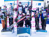 Збірна України здобула медаль у заключній гонці чемпіонату Європи з біатлону