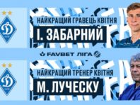 Дует із “Динамо” визнано найкращим гравцем та тренером місяця в УПЛ