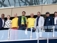 Павелко, Беленюк і Буткевич ознайомилися з відновленням інфраструктури “Металіста”