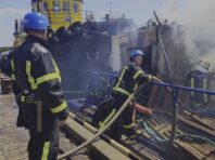 Ракетний удар по порту Одеси: з’явилися фото і відео наслідків