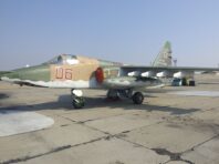 Українські військові збили черговий російський штурмовик Су-25