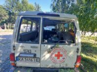 У Слов’янську окупанти обстріляли базу Червоного Хреста