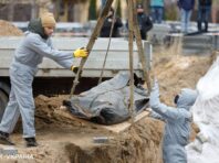 Під Бучею знайшли тіло чоловіка, якого розстріляли під час окупації