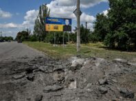 Російські війська зі ствольної артилерії обстріляли Нікополь