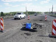 Українські військові ще раз вдарили по Антонівському мосту у Херсоні