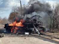 Спецпризначенці ГУР під час бойового завдання знищили танк з російськими військовими