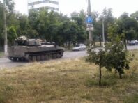 У Маріуполі знову помітили рух техніки РФ у бік Запоріжжя