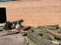 В Ізюмі виявили склад окупантів з боєприпасами та пропагандистськими листівками