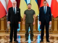 Зеленський зустрівся з прем’єром Польщі та президентом Латвії