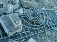 Нічний обстріл Харкова. В ОВА показали наслідки удару по спорткомплексу “Локомотив”