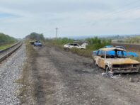 Розстріл колони цивільних під Куп’янськом: СБУ показала відео наслідків