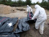 У Лимані завершили ексгумацію на місці масового захоронення українських військових