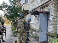 Під Лиманом знайшли штаб окупантів з важливими документами