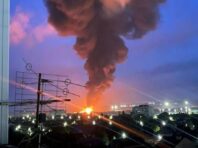 Атака дронів СБУ: пожежу на нафтобазі в Ростовській області не можуть загасити другий день