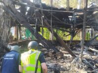 Удар по базі відпочинку в Харківській області: з’явились фото наслідків обстрілу