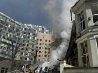 Під удар РФ потрапила дитяча лікарня “Охматдит” у Києві: фото наслідків