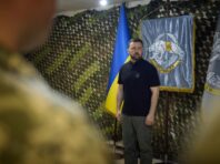 Зеленський в районі Вовчанська вручив нагороди воїнам Сил спецоперацій