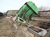 Під Бєлгородом пустили під укіс вантажний потяг