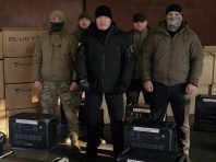 ГУР отримало потужні зарядні станції від Палатного і Української команди – відео