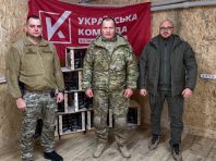 Українська команда передала на фронт нову партію дронів у Новий рік